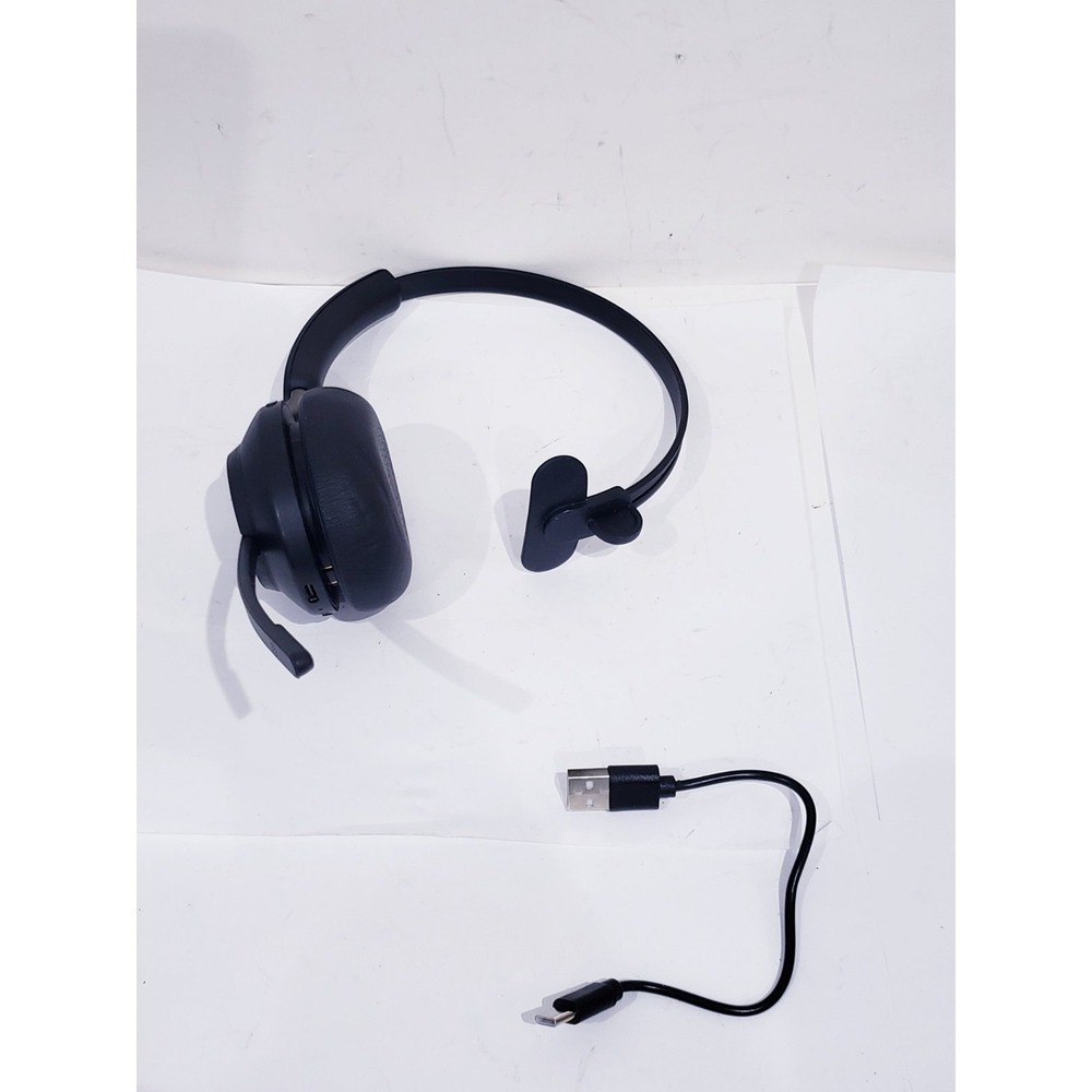 Jabra Evolve2 65 MS Mono Wireless Headset Black - Tested Working
